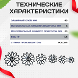 Фиксатор арматуры звездочка 40 упаковка 500 шт. - stroymarket66.ru - Пермь