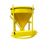 Бадья для бетона БН 1,0 м3 низкая c лотком - stroymarket66.ru - Пермь