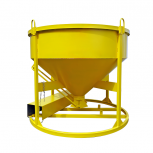 Бадья для бетона БН 2,0 м3 низкая с лотком - stroymarket66.ru - Пермь