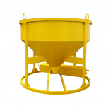 Бадья для бетона БН 2,0 м3 низкая с лотком - stroymarket66.ru - Пермь