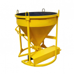 Бадья для бетона БН 1,0 м3 низкая c лотком - stroymarket66.ru - Пермь