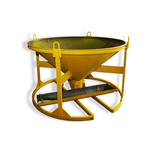 Бадья для бетона БН 0,75 м3 с лотком - stroymarket66.ru - Пермь