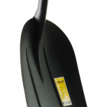 Лопата совковая снегоуборочная с деревянным черенком 1400 мм - stroymarket66.ru - Пермь