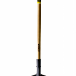 Лопата совковая снегоуборочная с деревянным черенком 740 мм и ручкой - stroymarket66.ru - Пермь