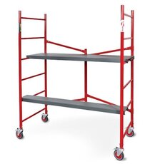 Подмости складные малярные многоярусные на колесах H120 - stroymarket66.ru - Пермь
