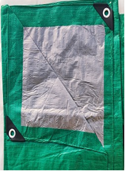 Тент Терпаулин 120 г/м2 с люверсами  - stroymarket66.ru - Пермь