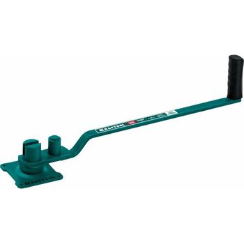 Ручной станок для гибки арматуры KRAFTOOL 10 E, острый гиб, на подшипнике - stroymarket66.ru - Пермь