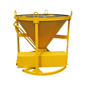 Бадья для бетона БН 0,5 м3 с лотком - stroymarket66.ru - Пермь