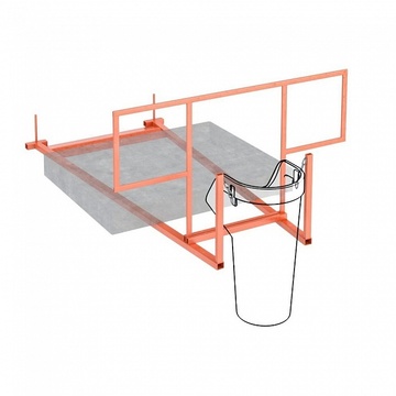 Мусоросброс кронштейн крышевой - stroymarket66.ru - Пермь