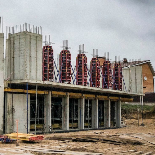 Аренда крупнощитовой опалубки колонн - stroymarket66.ru - Пермь