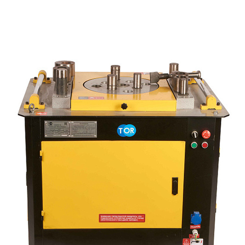 Станок для гибки арматуры TOR GW50A-Q с доводчиком (E) - stroymarket66.ru - Пермь