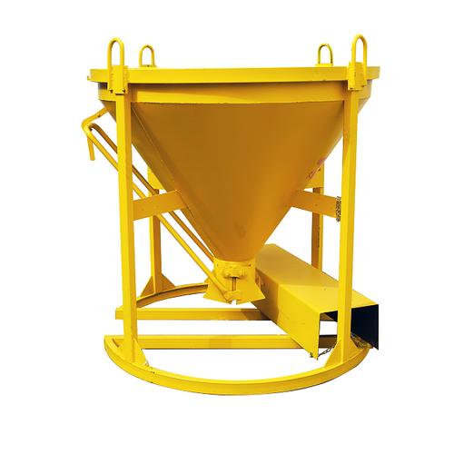 Бадья для бетона БН 1,0 м3 c лотком - stroymarket66.ru - Пермь