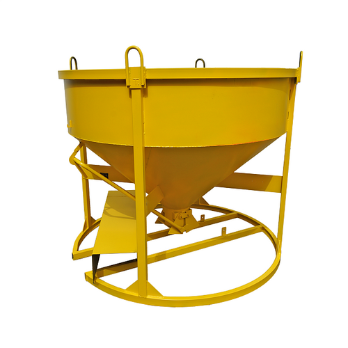 Бадья для бетона БН 2,0 м3 низкая с лотком - stroymarket66.ru - Пермь